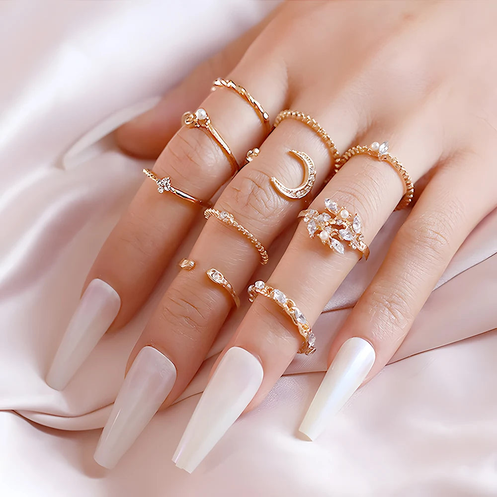 Gold Ring Set